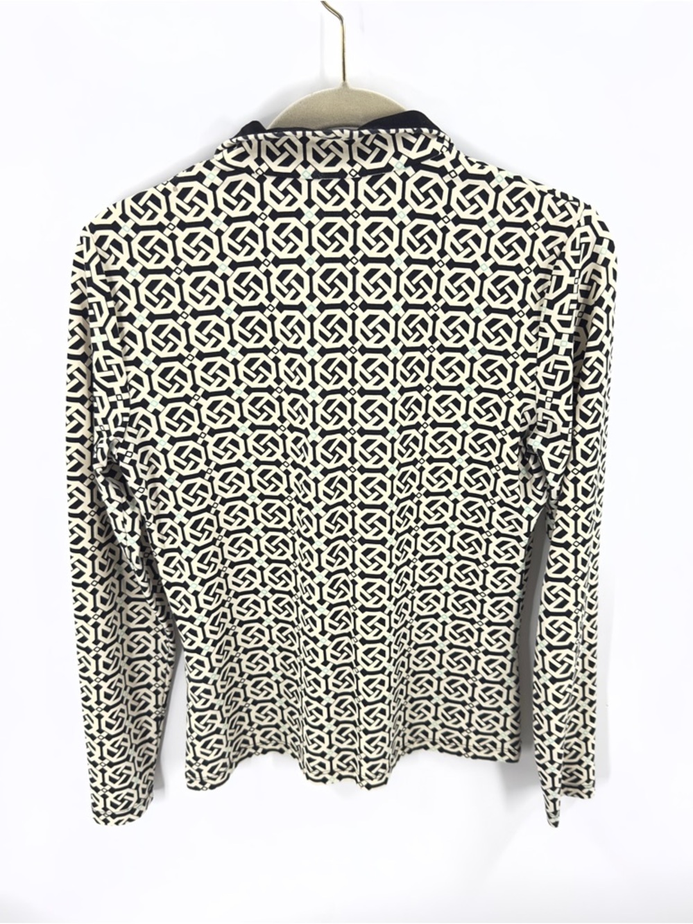 J McLaughlin Catalina Cloth 1/4 Zip Top Womens Size Small Stretch Performance - Picture 3 of 8